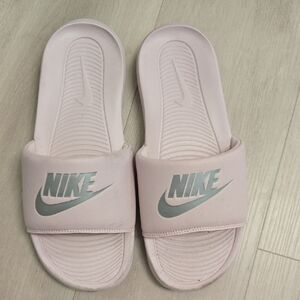 Nike Light Pink Slide Sandals